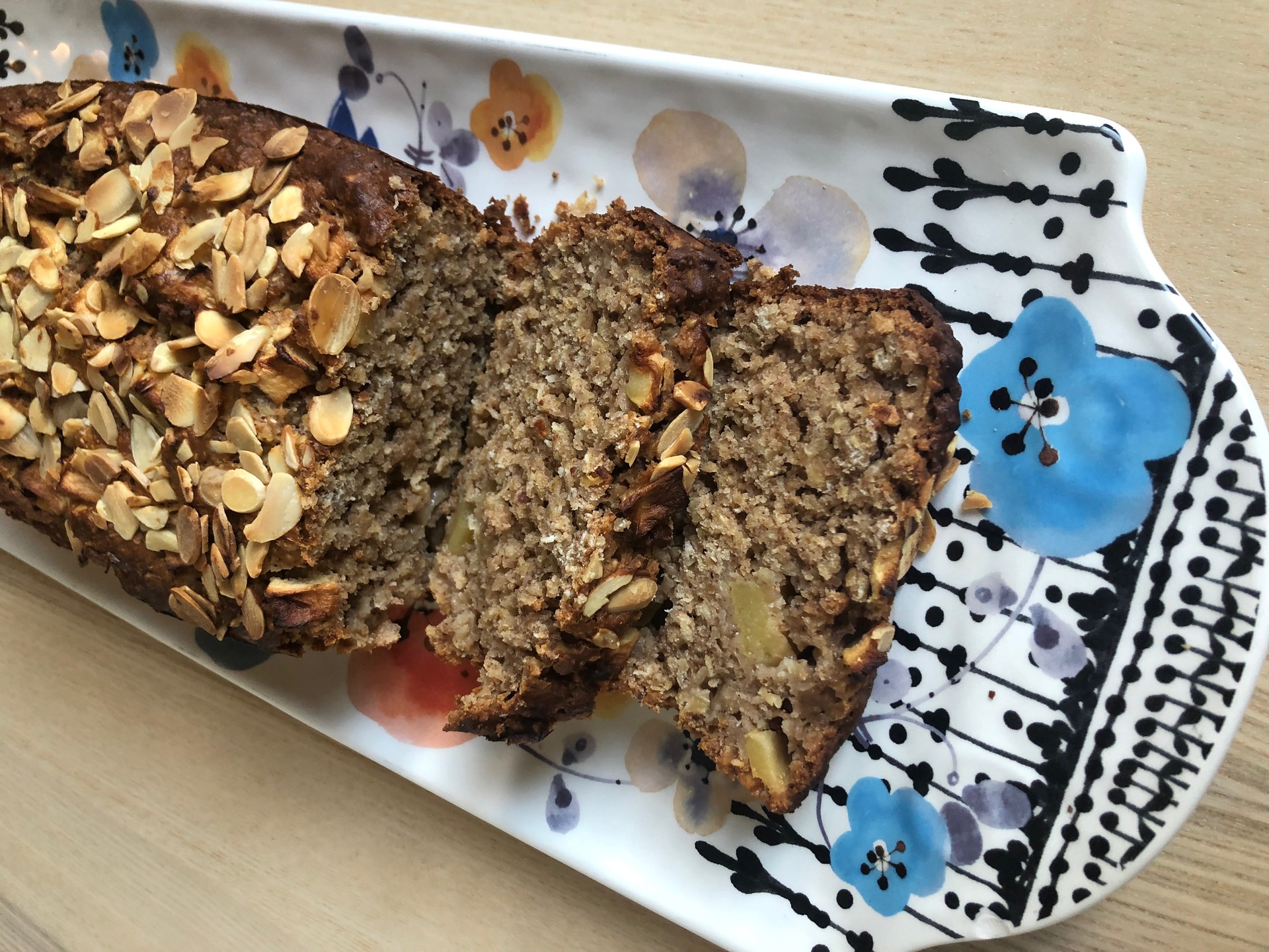 Cut Apple Loaf Cake