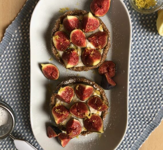 Tartelettes aux Figues // No Bake Mini Fig Tarts