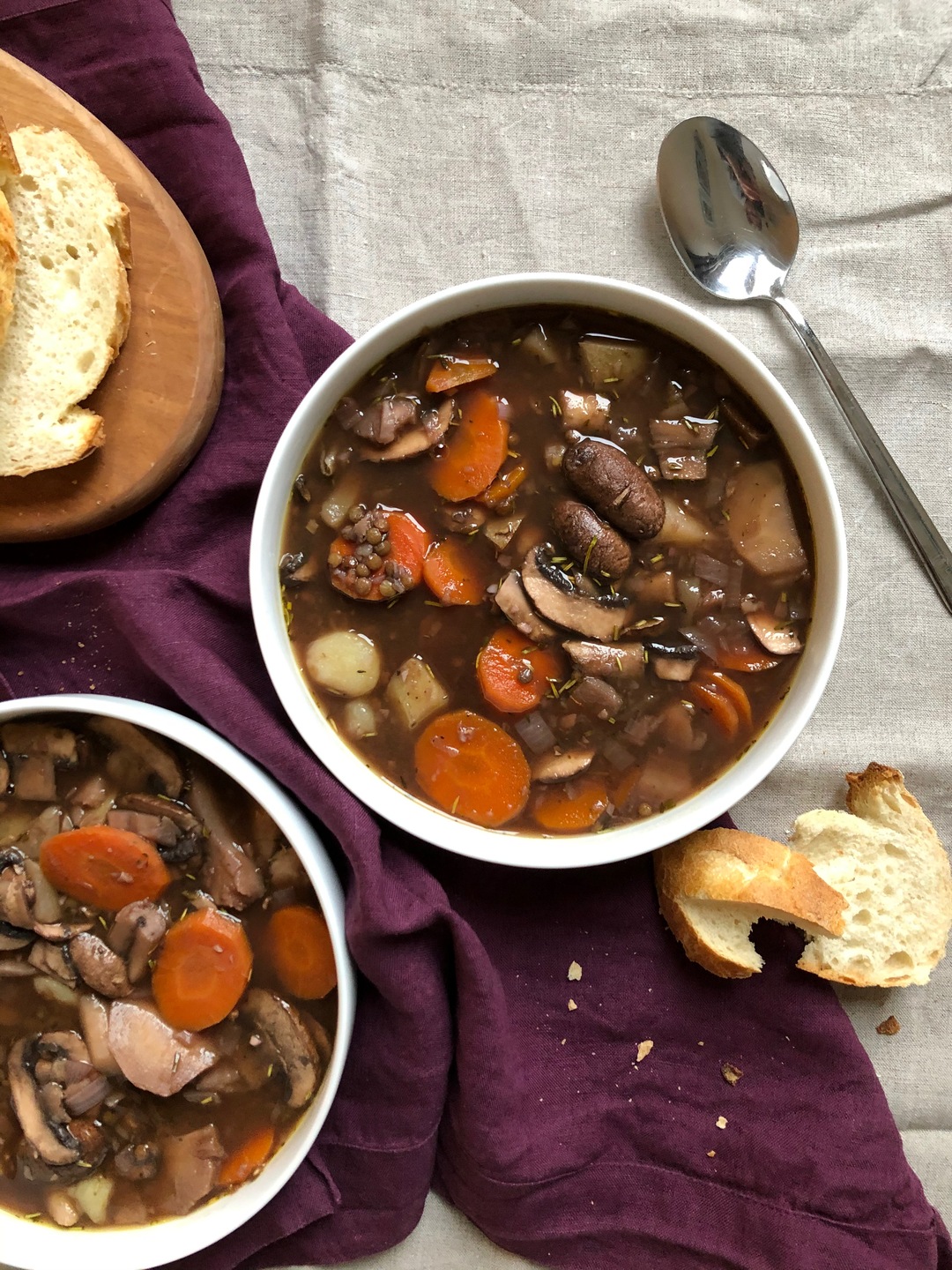 Vegetable Bourguignon