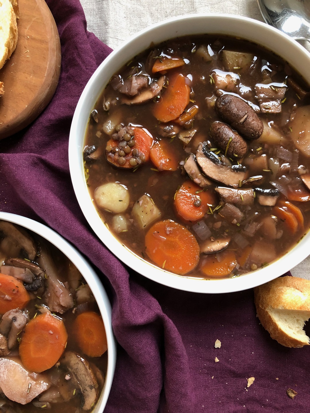 Vegetable Bourguignon