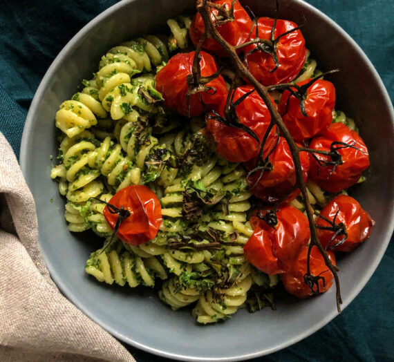 Kale Pesto Pasta // Pâtes au pesto “chou kale”