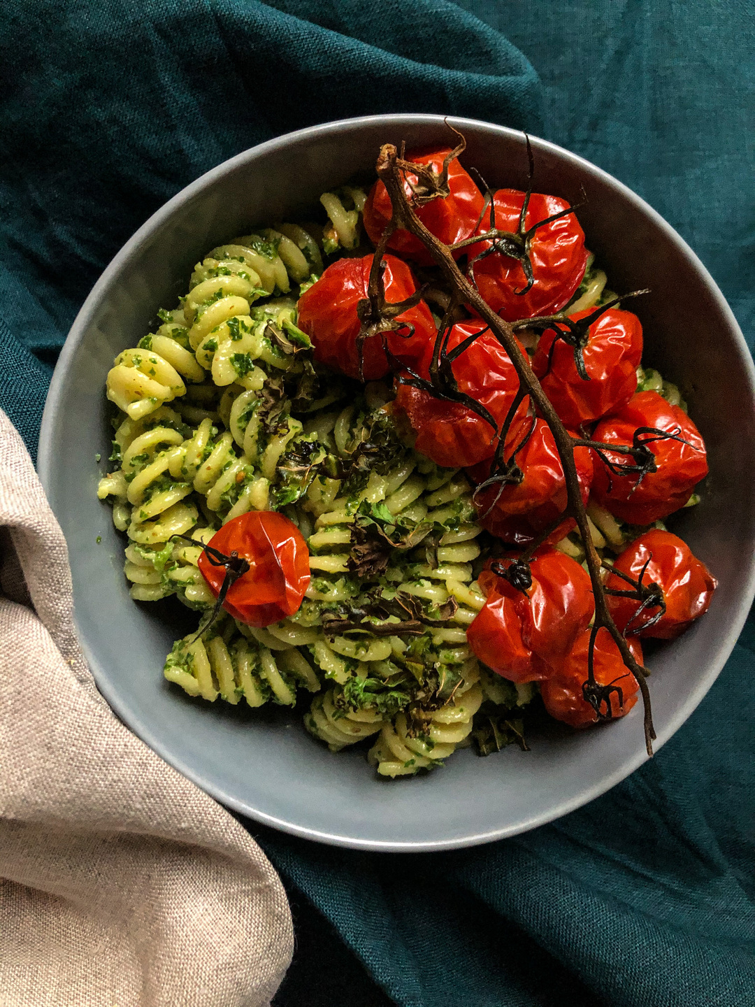 Kale Pesto Pasta