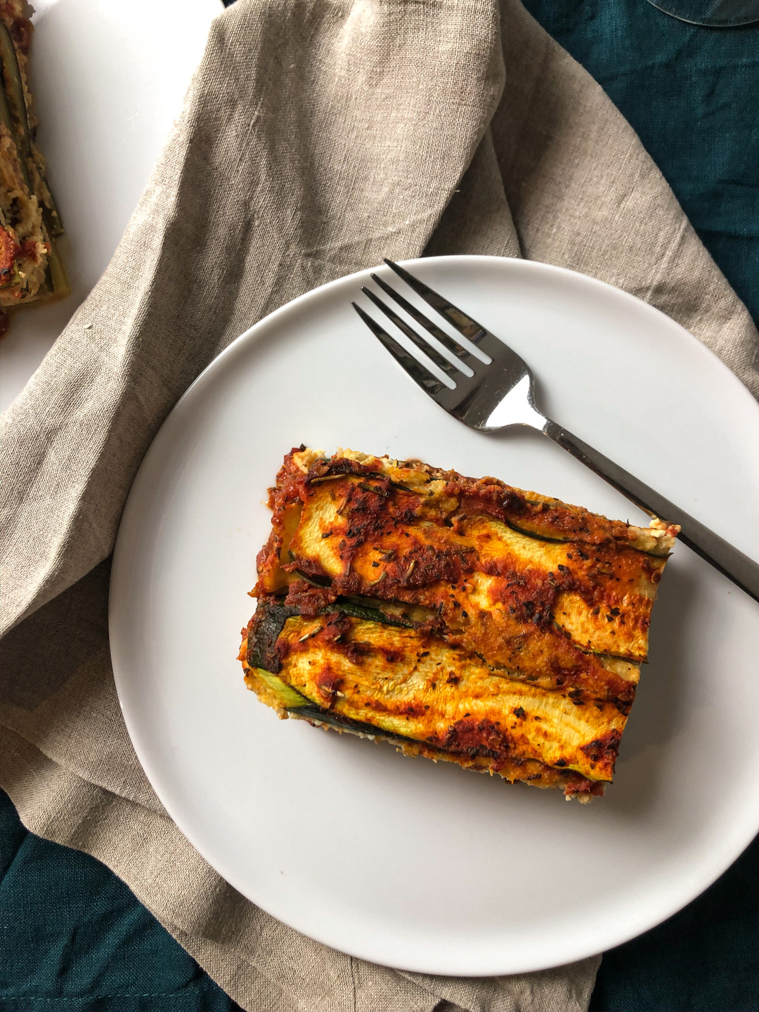 Zucchini lasagne