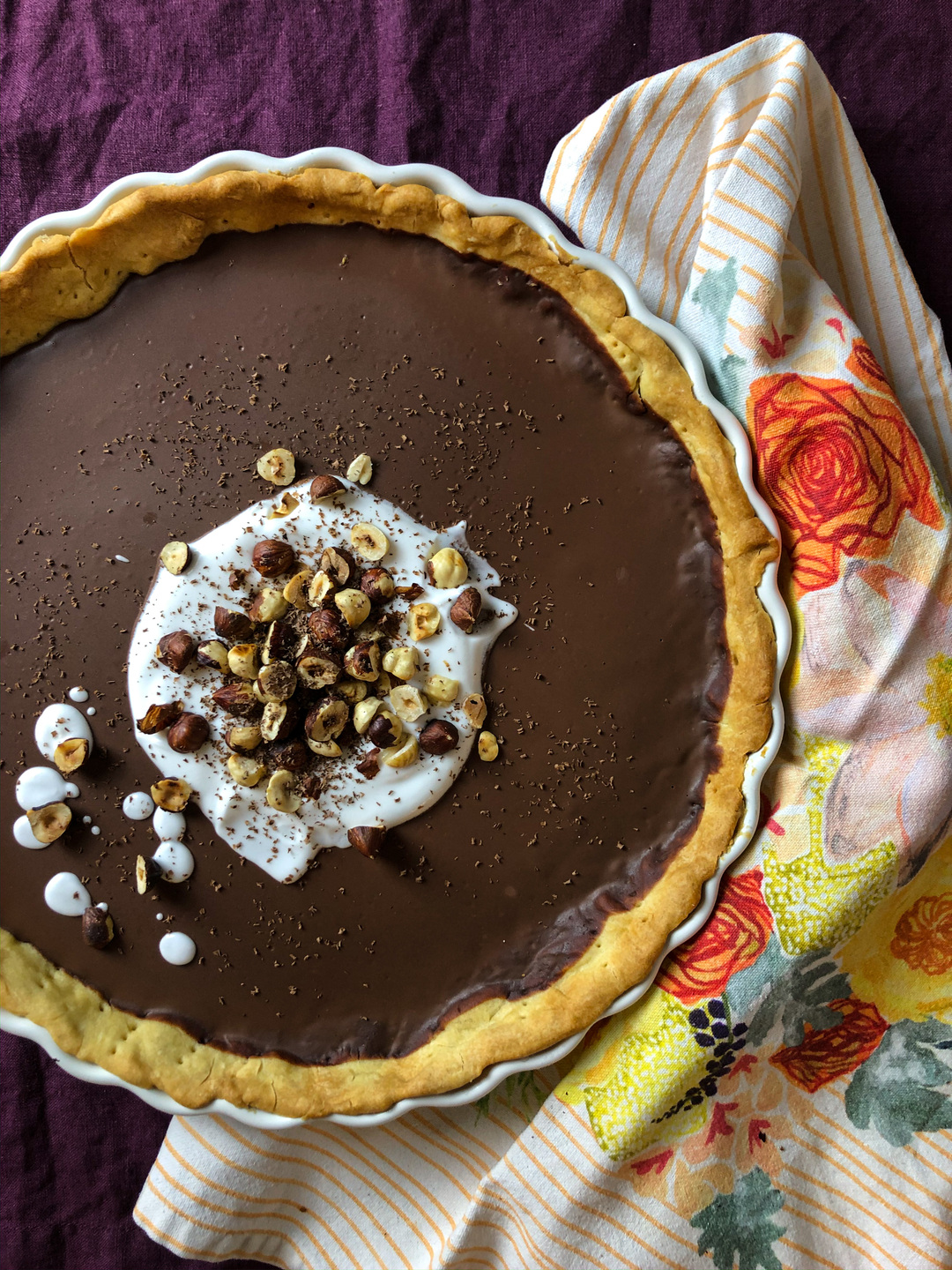 chocolate tart