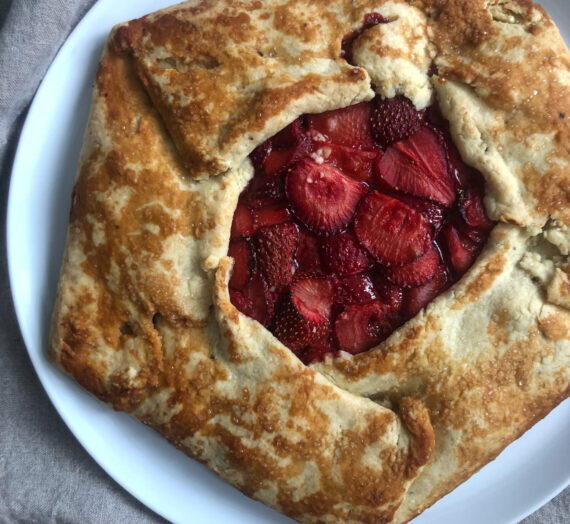 Strawberry Almond Galette